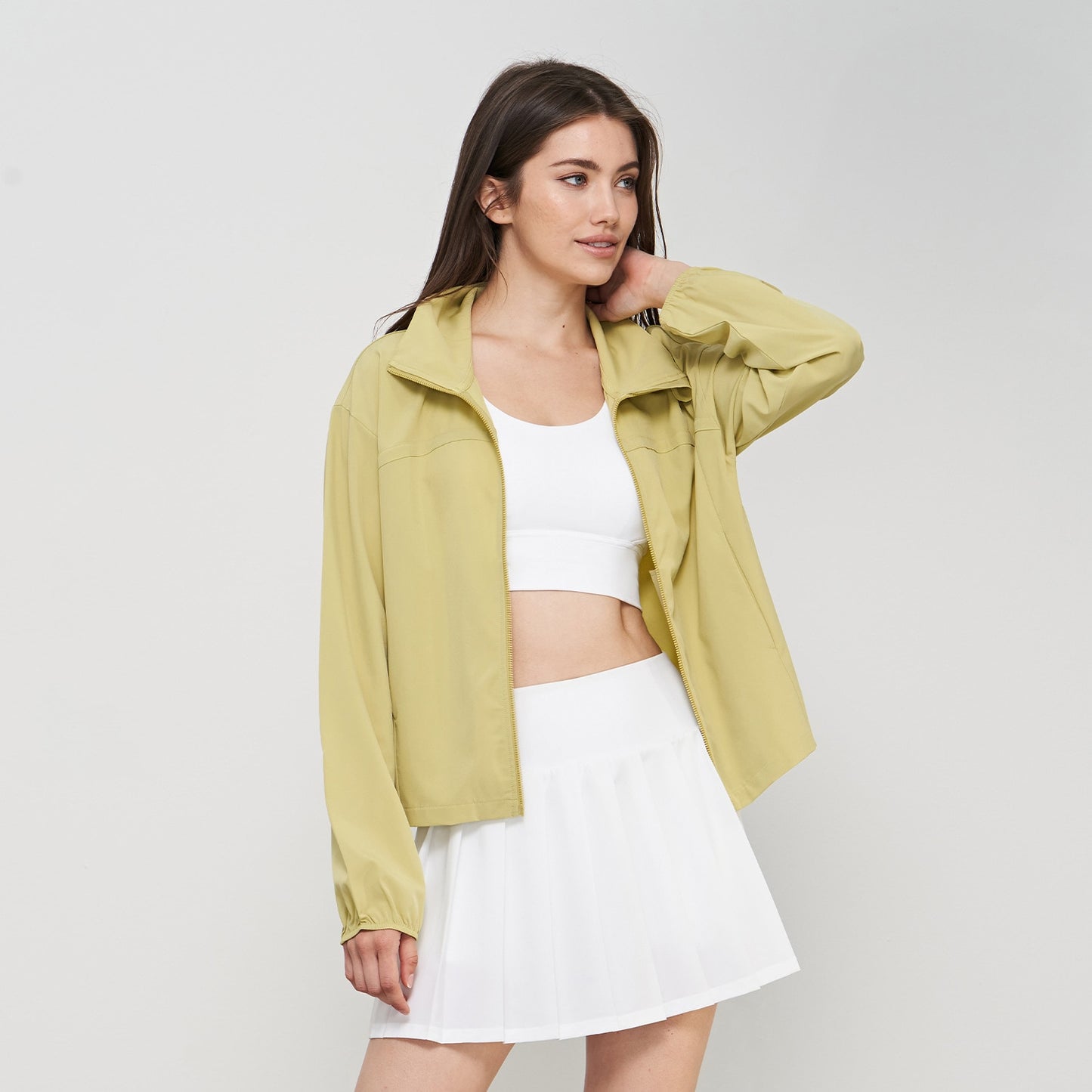 women's jacket beige