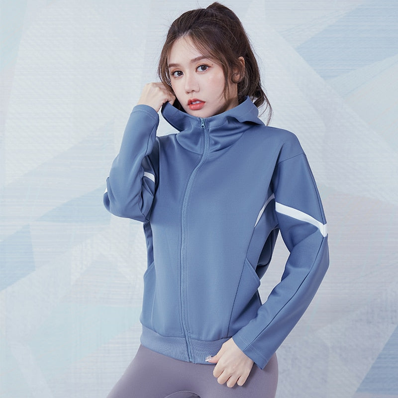 women's jacket blue