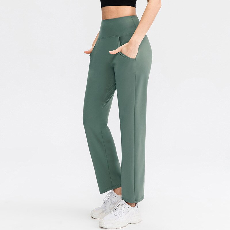 women's pants green rightside